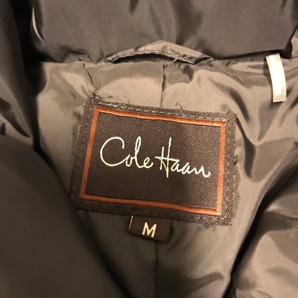 ❌SOLD❌Cole Haan Goose Down Puffer Coat Size Medium - Picture 4 of 8